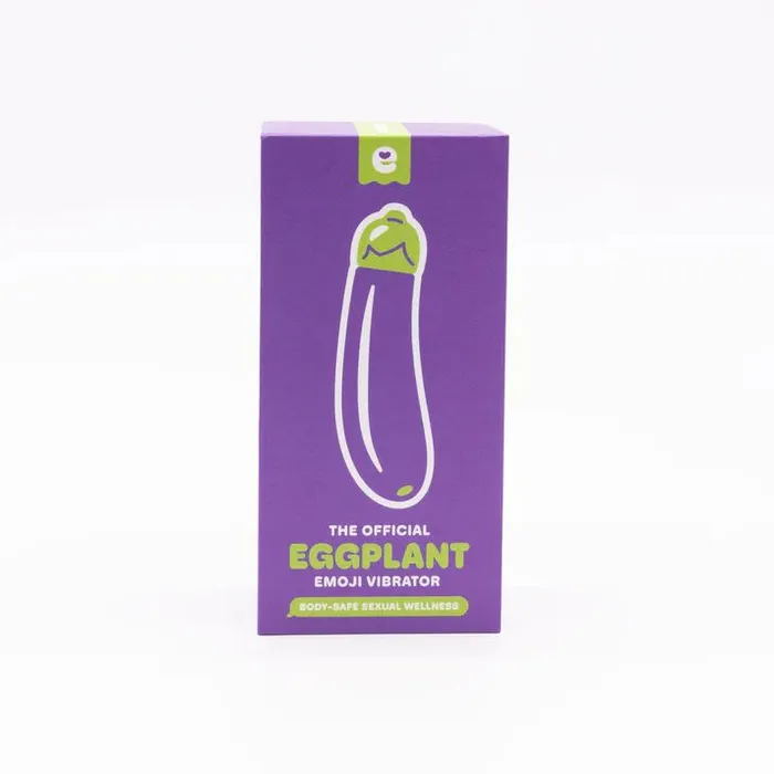 Eggplant Emojibator Ultra Discreet First Time Bullet Vibrator Dame Products Female Sex Toys