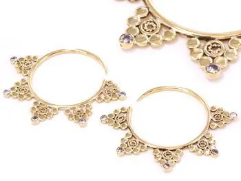 Elementals Organics Vibrators 12g BRONZE BENTLER Style Earrings Price Per 2 Elementals Organics Vibrators 12g BRONZE BENTLER Style Earrings Price Per 2