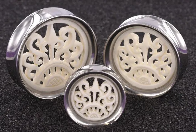 Elementals Organics Vibrators CROWN Bone SYNTHESIS PLUGS 18mm 34mm Price Per 1 Elementals Organics Vibrators CROWN Bone SYNTHESIS PLUGS 18mm 34mm Price Per 1