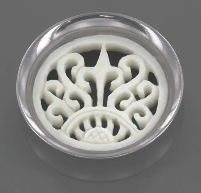 Elementals Organics Vibrators CROWN Bone SYNTHESIS PLUGS 18mm 34mm Price Per 1