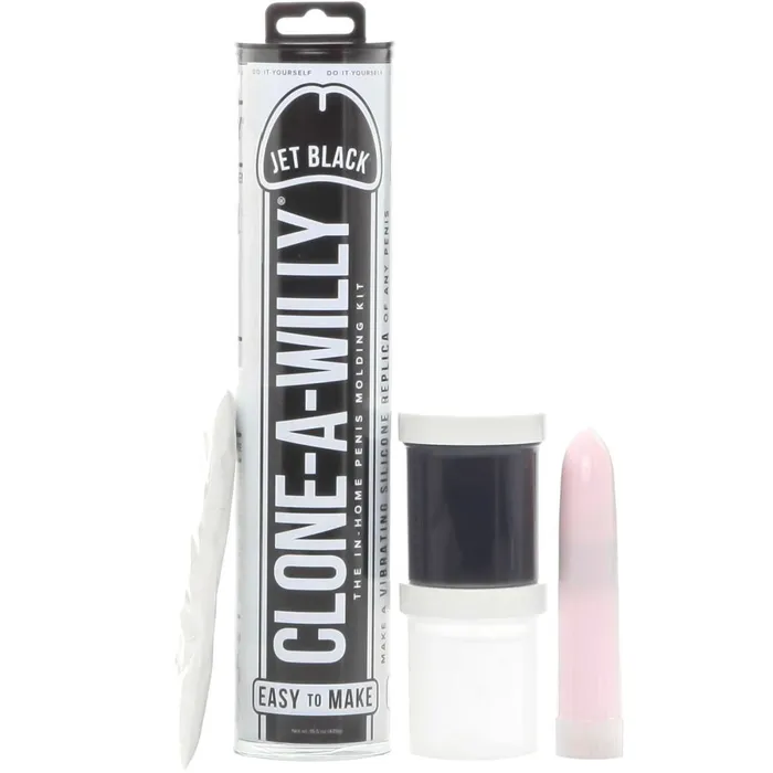 Empire Laboratories Anal Clone A Willy Vibrating Silicone Penis Casting Kit Black