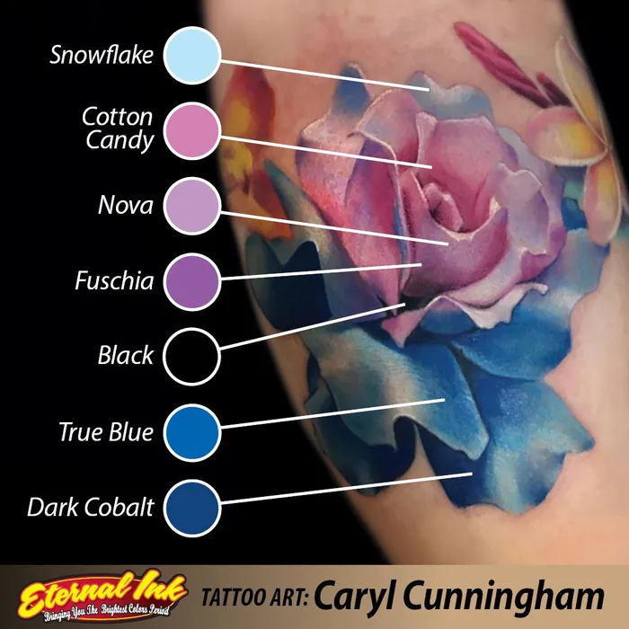 Eternal Female Sex Toys Bryan Sanchez M Watercolor Ink Set of 12 1oz Bottles Eternal Tattoo Ink