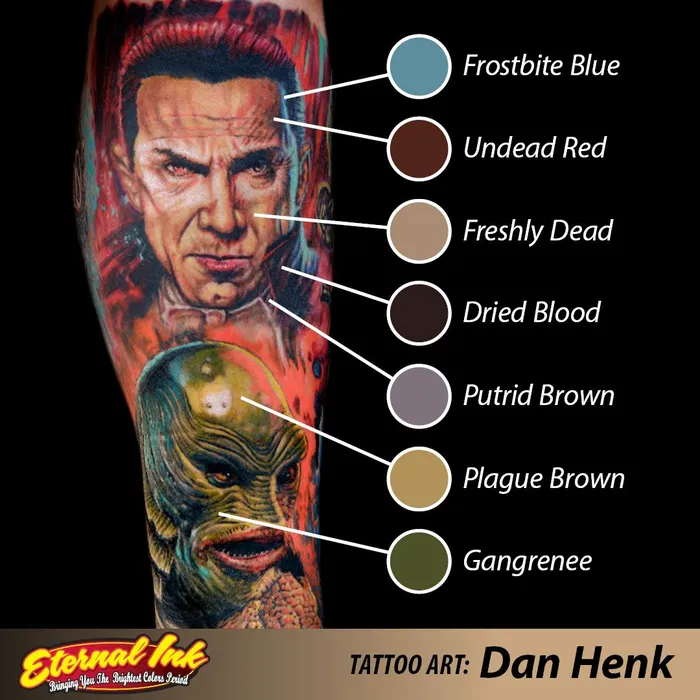 Eternal Undead Red Eternal Tattoo Ink Pick Your Size Vibrators