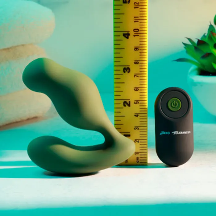 Evolved Novelties Female Sex Toys The Sergeant Powerful Prostate Vibrator with Remote Control Green