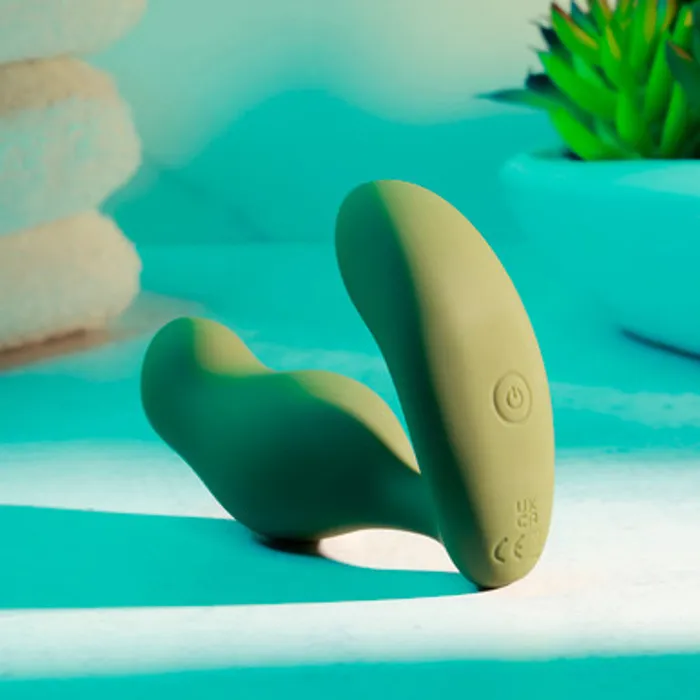 Evolved Novelties Female Sex Toys The Sergeant Powerful Prostate Vibrator with Remote Control Green