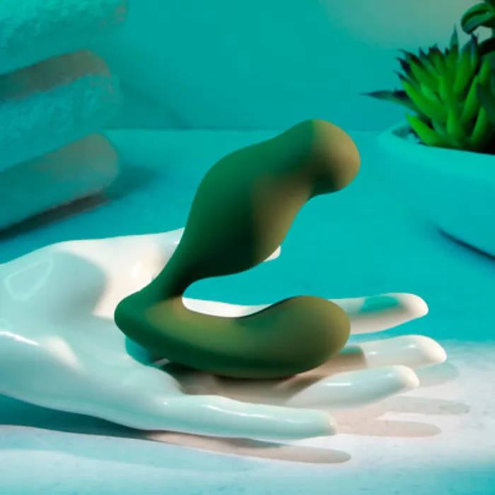 Evolved Novelties Female Sex Toys The Sergeant Powerful Prostate Vibrator with Remote Control Green