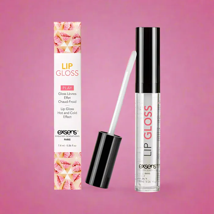 Exsens Vibrators Hot Kiss Arousal Lip Gloss Strawberry Flavored
