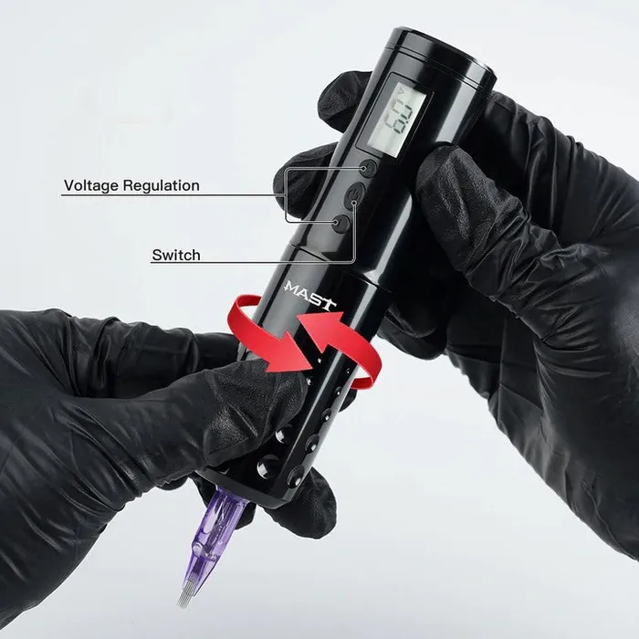 Female Sex Toys Dragonhawk Dragonhawk Mast Lancer Wireless Tattoo Machine