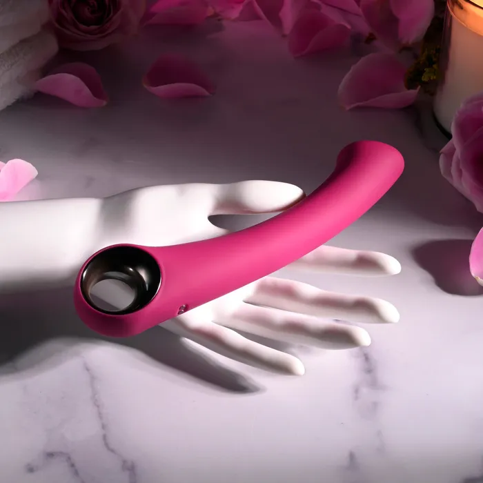 Female Sex Toys Evolved Novelties Pleasure Curve GSpot Vibrator with Finger Loop