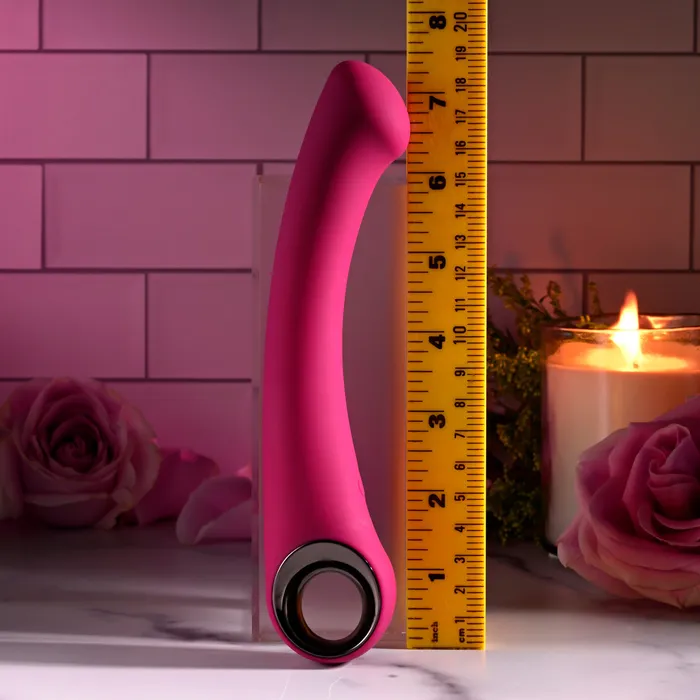 Female Sex Toys Evolved Novelties Pleasure Curve GSpot Vibrator with Finger Loop