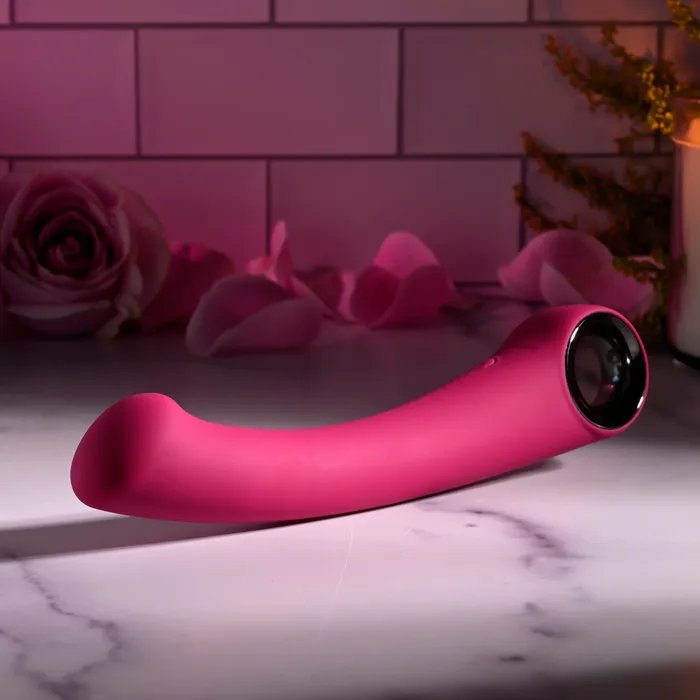 Female Sex Toys Evolved Novelties Pleasure Curve GSpot Vibrator with Finger Loop