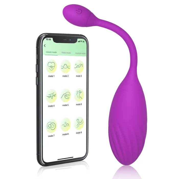 Female Sex Toys FunMates Wireless Kegel Ball Vibrator Womens Vibrating EggAPP Control Female Sex Toys FunMates Wireless Kegel Ball Vibrator Womens Vibrating EggAPP Control