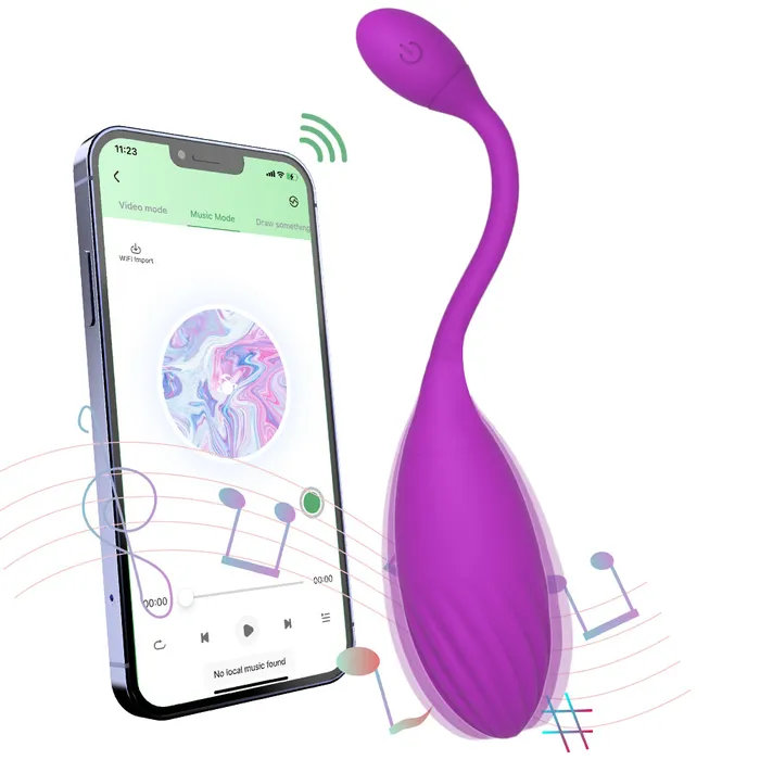 Female Sex Toys FunMates Wireless Kegel Ball Vibrator Womens Vibrating EggAPP Control