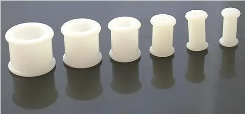 Female Sex Toys Painful Pleasures WHITE Flexible Wholesale Silicone Earlets Painful Pleasures 6g1 Price Per 1