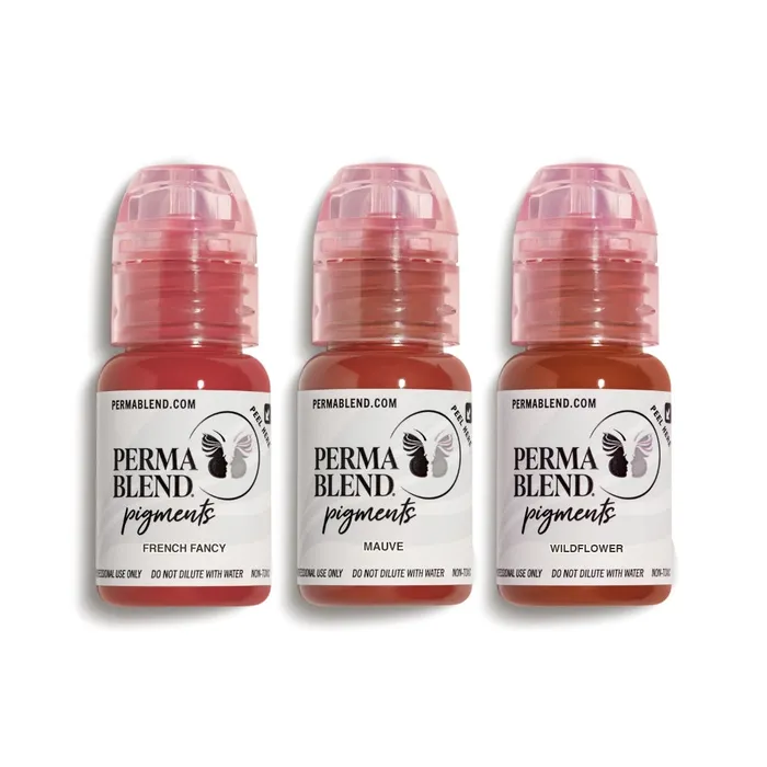 Female Sex Toys Perma Blend Mauve Lip Mini Set Perma Blend 3 12oz Bottles
