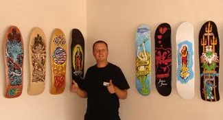Female Sex Toys Sk8ology Single Display with Drill Bit in Display Box Hang your Skate Deck Sk8ology