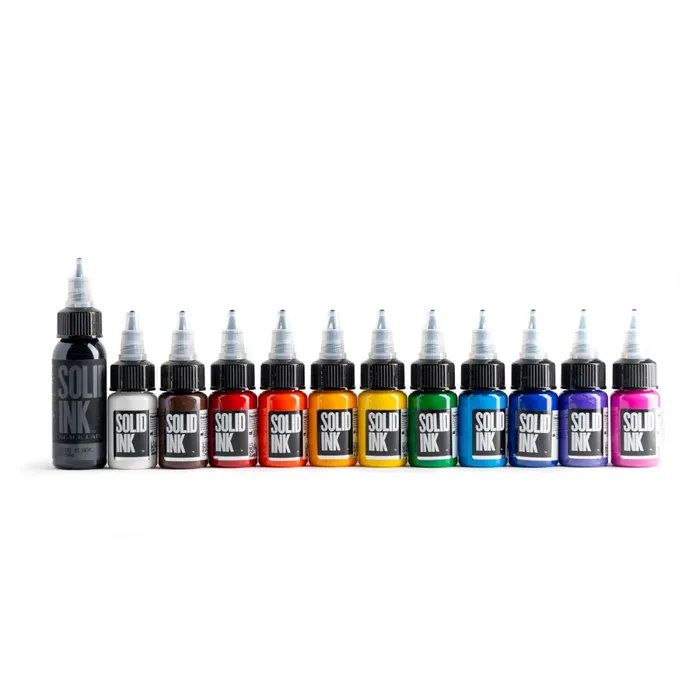 Female Sex Toys Solid Ink 12 Color Mini Travel Set Solid Ink 12oz Bottles