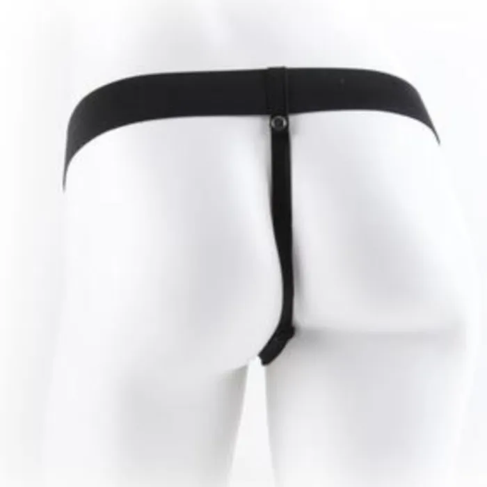 Fetish Fantasy Vibrating 9 Inch Hollow Dildo wBalls Strapon Harness Vanilla Pipedream Products Female Sex Toys