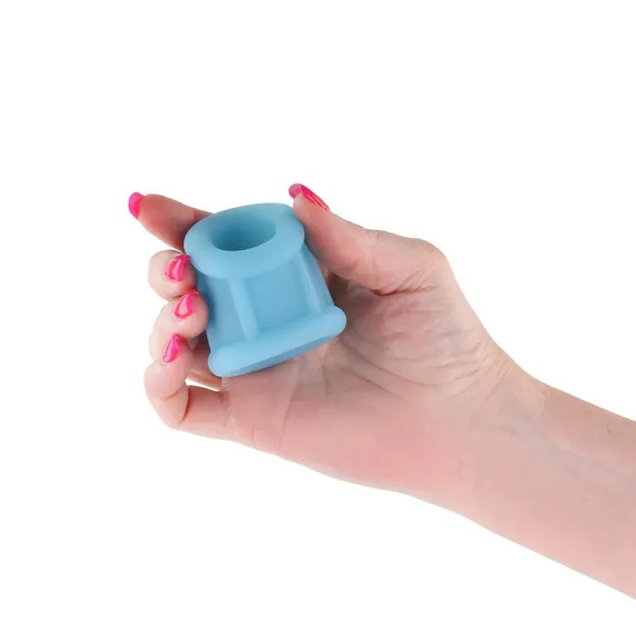 Firefly Suave GlowintheDark Ball Stretcher Blue NS Novelties Dildos