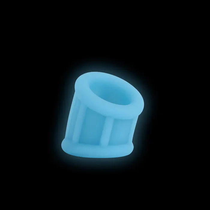 Firefly Suave GlowintheDark Ball Stretcher Blue NS Novelties Dildos