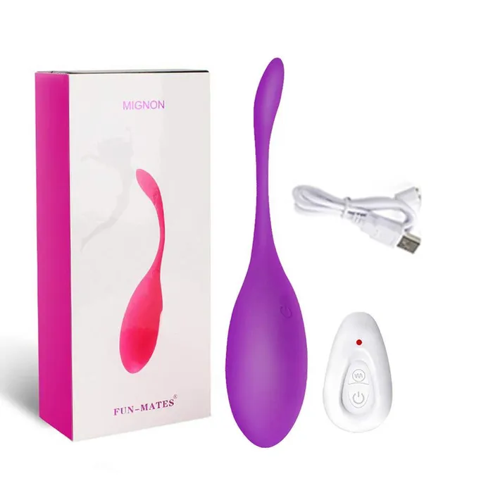 FUNMATES Female Sex Toys Kegel Balls Egg Vibrator for Women Remote Control