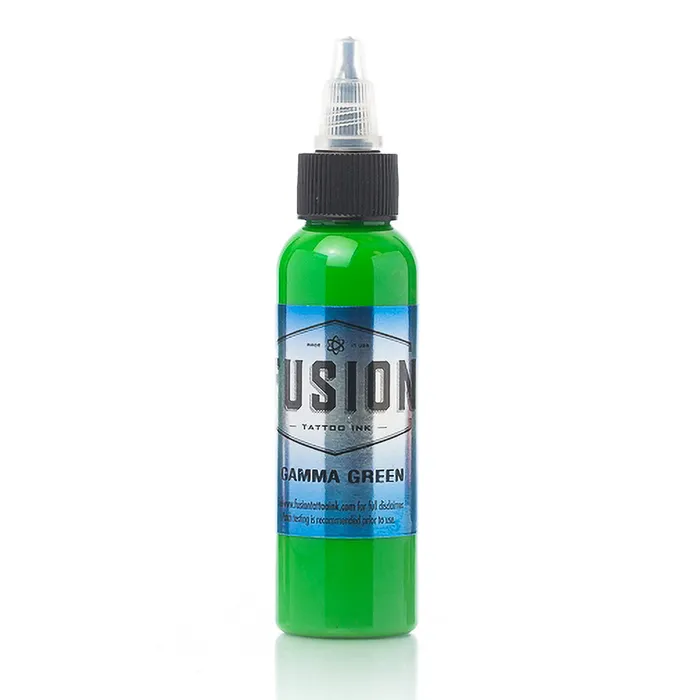 Gamma Green Fusion Tattoo Ink Pick Your Size Fusion Male Sex Toys