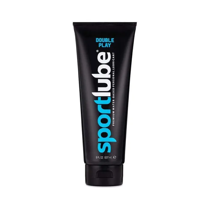 HMB Pharma LLC SportLube Double Play Premium WaterBased Personal Lubricant 8 oz 237 mL Tube Couples HMB Pharma LLC SportLube Double Play Premium WaterBased Personal Lubricant 8 oz 237 mL Tube Couples