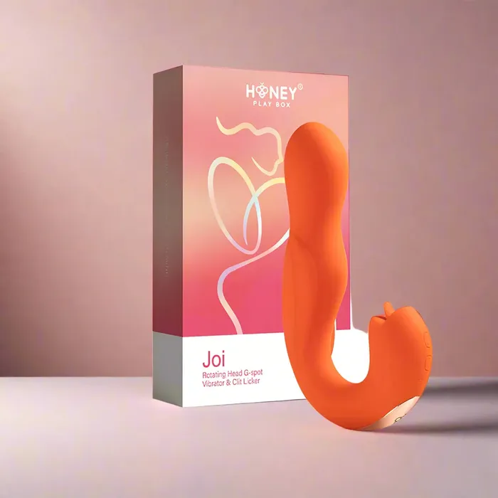 Honey Play Box Vibrators Joi Rotating Head Vibrator Tongue Licking Vibe