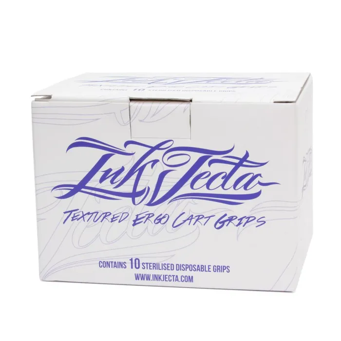InkJecta Anal InkJecta Ergo Disposable Cartridge Grips in Black Box of 10