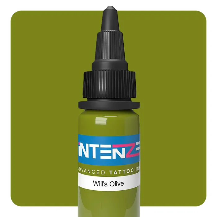 Intenze Male Sex Toys Wills Olive Intenze Tattoo Ink Pick Size