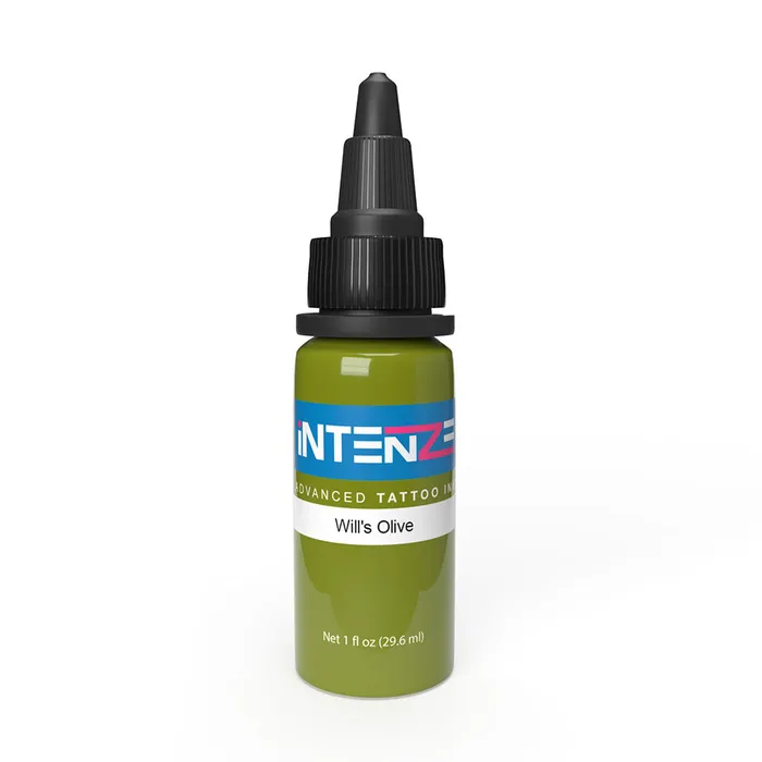 Intenze Male Sex Toys Wills Olive Intenze Tattoo Ink Pick Size