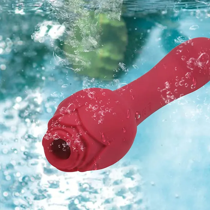 Its the Bomb Vibrators The Suckle Rose Double Ended Vibrating and Sucking Wand
