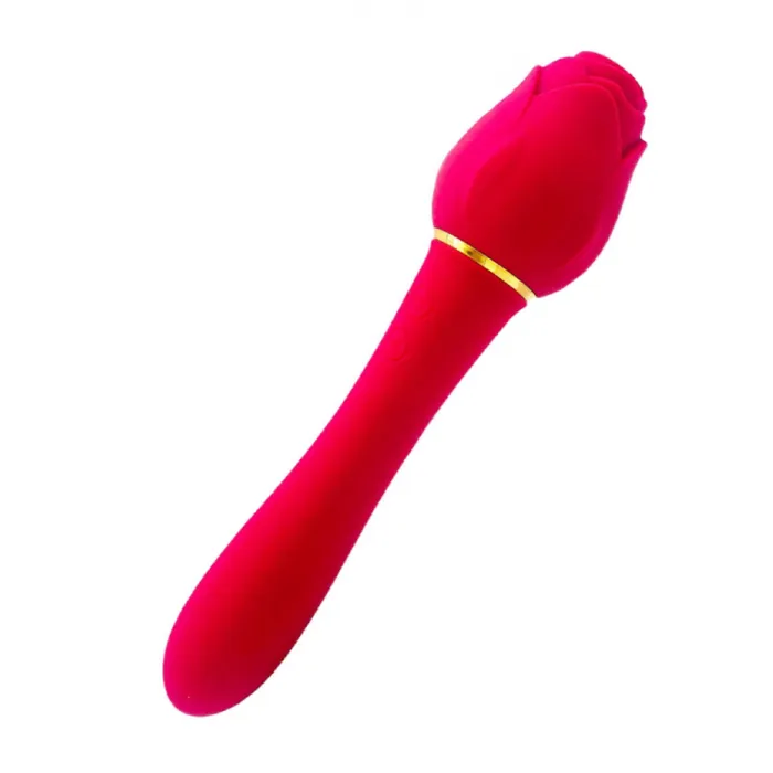 Its the Bomb Vibrators The Suckle Rose Double Ended Vibrating and Sucking Wand