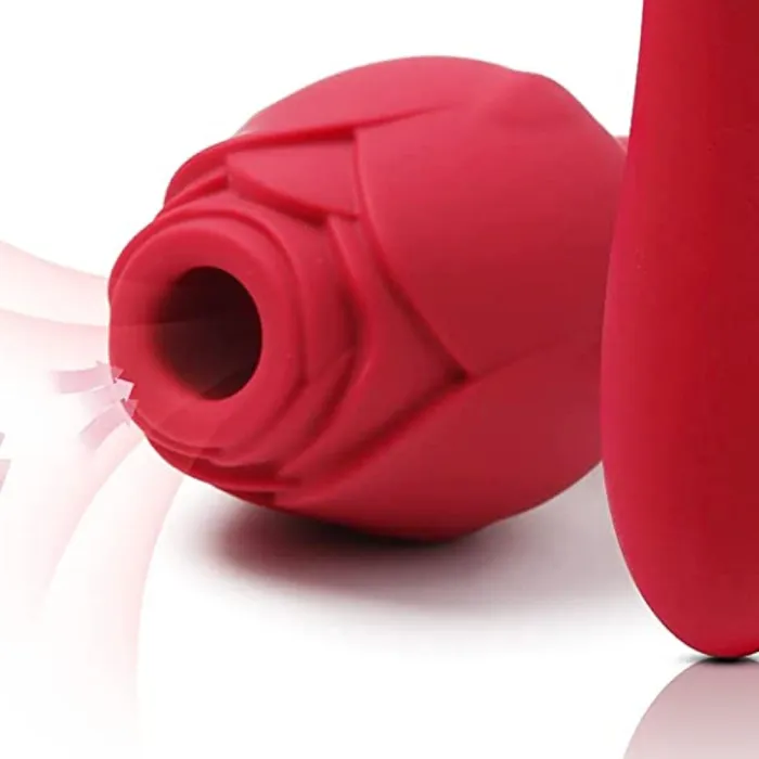 Its the Bomb Vibrators The Suckle Rose Double Ended Vibrating and Sucking Wand