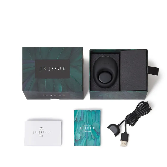 Je Joue Mio Vibrating Cock Ring Black Je Joue Couples