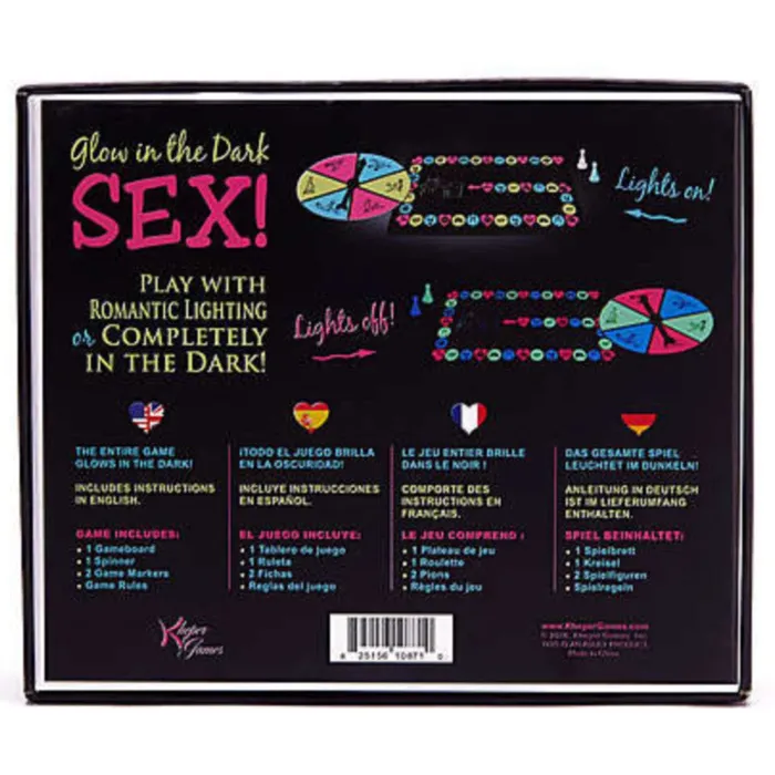 Kheper Games Female Sex Toys Glow In The Dark Sex Board Game Kheper Games Female Sex Toys Glow In The Dark Sex Board Game