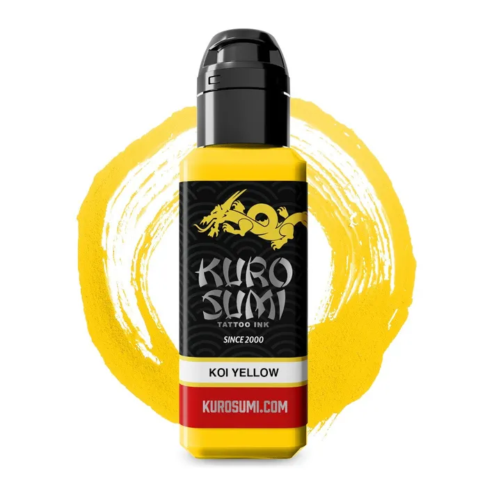 Koi Yellow Kuro Sumi Tattoo Ink Pick Size Kuro Sumi Male Sex Toys