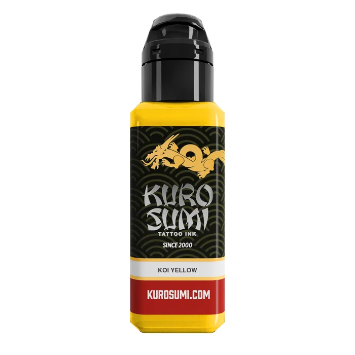 Koi Yellow Kuro Sumi Tattoo Ink Pick Size Kuro Sumi Male Sex Toys