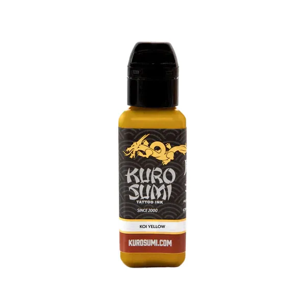 Kuro Sumi Anal 16 Color Primary Set 1 Kuro Sumi Tattoo Ink 075oz