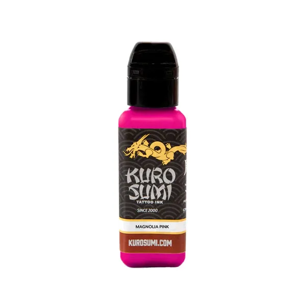 Kuro Sumi Anal 16 Color Primary Set 1 Kuro Sumi Tattoo Ink 075oz