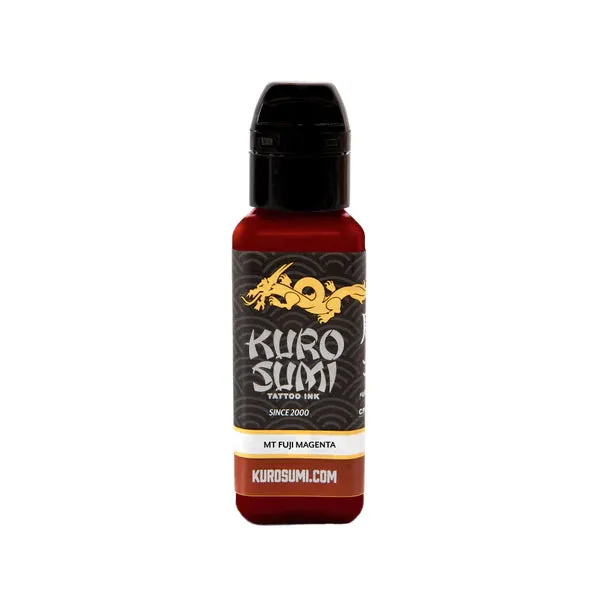 Kuro Sumi Anal 16 Color Primary Set 1 Kuro Sumi Tattoo Ink 075oz