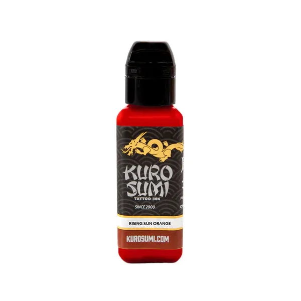 Kuro Sumi Anal 16 Color Primary Set 1 Kuro Sumi Tattoo Ink 075oz