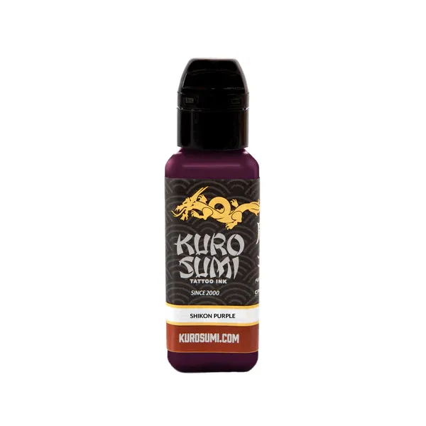 Kuro Sumi Anal 16 Color Primary Set 1 Kuro Sumi Tattoo Ink 075oz