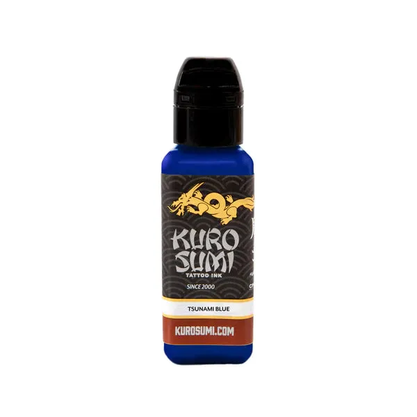 Kuro Sumi Anal 16 Color Primary Set 1 Kuro Sumi Tattoo Ink 075oz