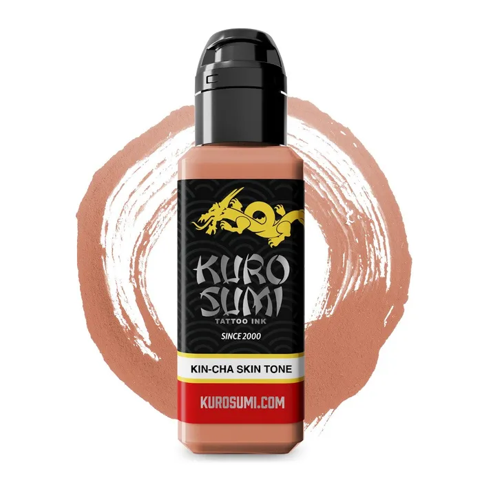 Kuro Sumi Female Sex Toys KinCha Skin Tone Kuro Sumi Tattoo Ink Pick Size