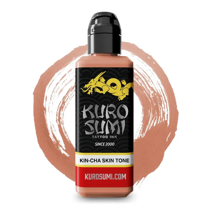 Kuro Sumi Female Sex Toys KinCha Skin Tone Kuro Sumi Tattoo Ink Pick Size