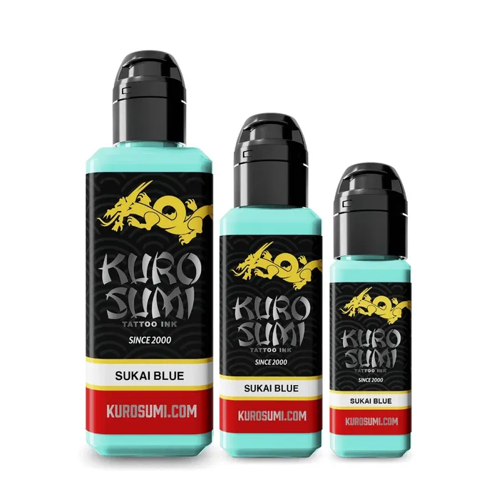 Kuro Sumi Sukai Blue Kuro Sumi Tattoo Ink Pick Size Vibrators