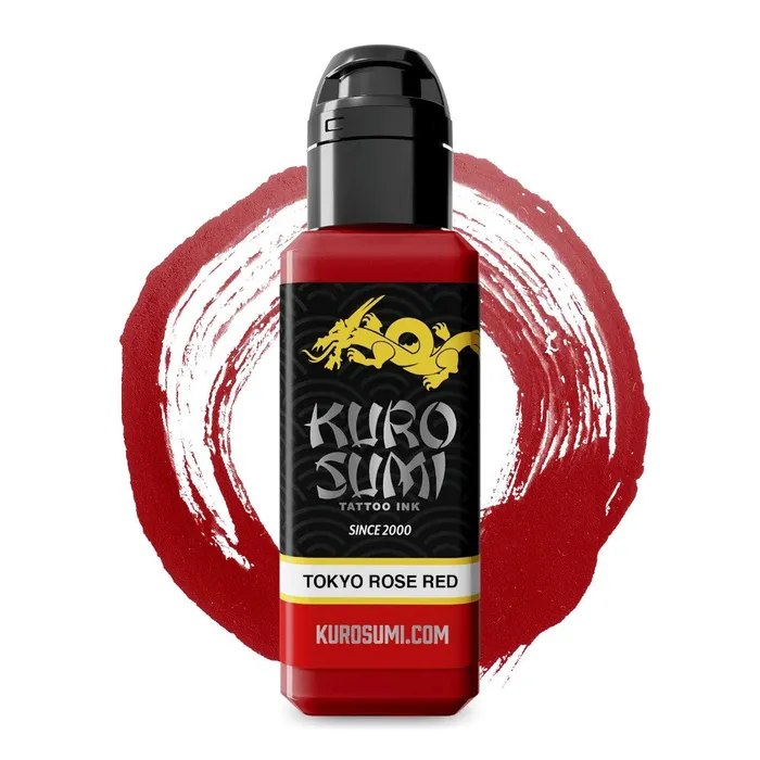 Kuro Sumi Vibrators Tokyo Rose Red Kuro Sumi Tattoo Ink Pick Size
