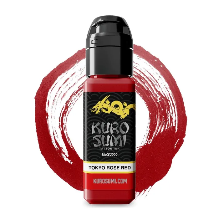 Kuro Sumi Vibrators Tokyo Rose Red Kuro Sumi Tattoo Ink Pick Size