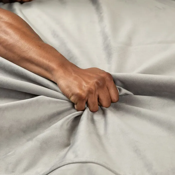 Liberator Couples Liberator Fascinator Throw Travel Sized Velvety Sex Blanket Grey
